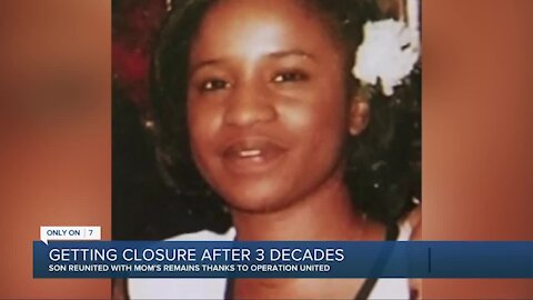 Man describes finding mom more than 3 decades after she went missing in Detroit