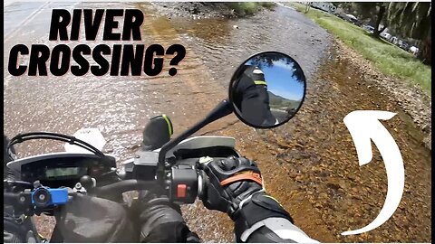 How To Cross STANDING WATER On A Motorcycle