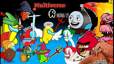 among us vs multivese fight #amongus #multiverse