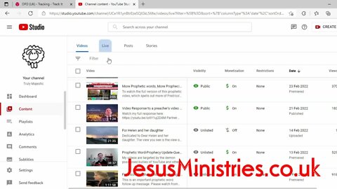 This is only a fraction of what YouTube does to our channel and our videos!