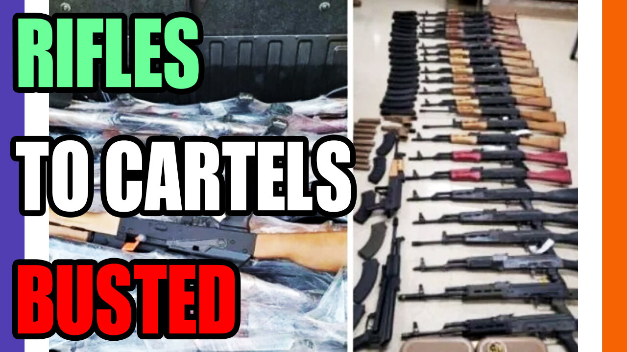 Cache of Rifles To The Cartels Intercepted