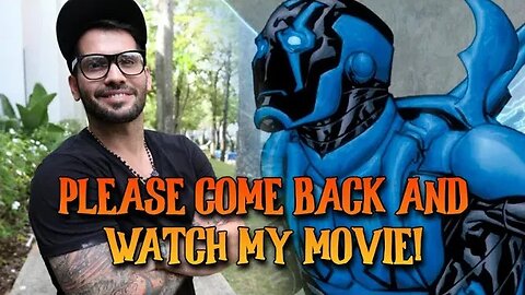 Blue Beetle Director Begs Moviegoers To Give His Movie A Chance After Insulting Them.