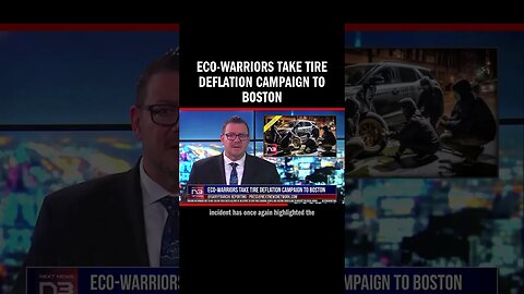 Eco-Warriors Take Tire Deflation Campaign to Boston