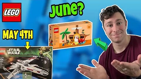 More LEGO 2023 Promos - Pirate Ship Playground | Νew Lego UCS X-Wing