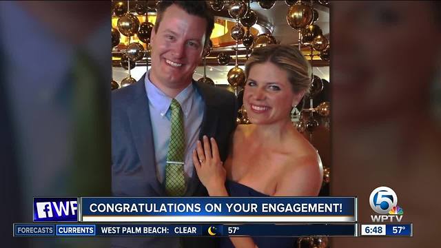 WPTV morning anchor Ashleigh Walters gets engaged!