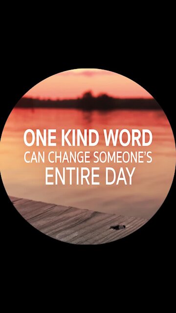 One kind word [GMG Originals]