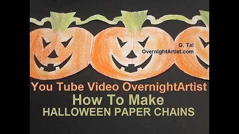 Halloween Crafts Easy - Easy Halloween Crafts - Paper Chains