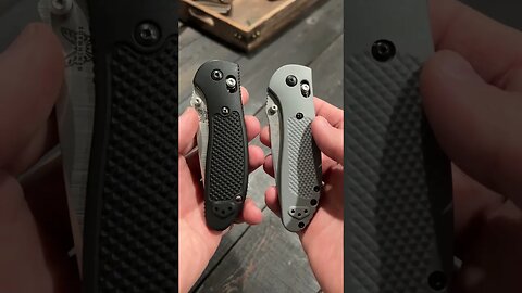 Spot the Clone! Which one is the real Benchmade Griptilian and which one is the clone? #shorts