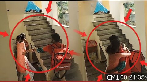 Cctv footage camera Video on House
