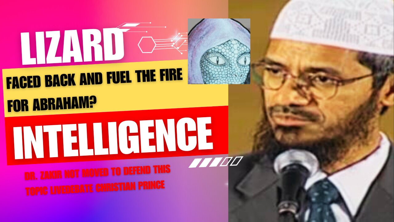 Dr. Zakir had heart attack #2 The whole world creature to save Abraham except wracked lizard