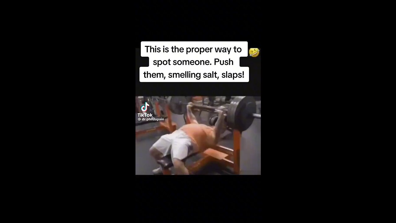 Perfect Gym Motivation with a Slap