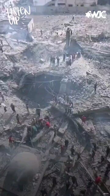 Why are people suffering in Gaza?