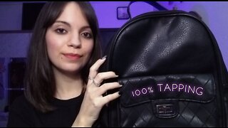 ASMR - 100% tapping em couro (intenso)