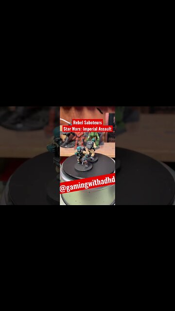 Gaming with ADHD Miniature Showcase 88 #shorts