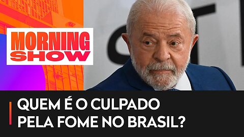 Lula critica distribuição de alimentos no Brasil: “Se tem gente com fome, tem gente comendo demais”