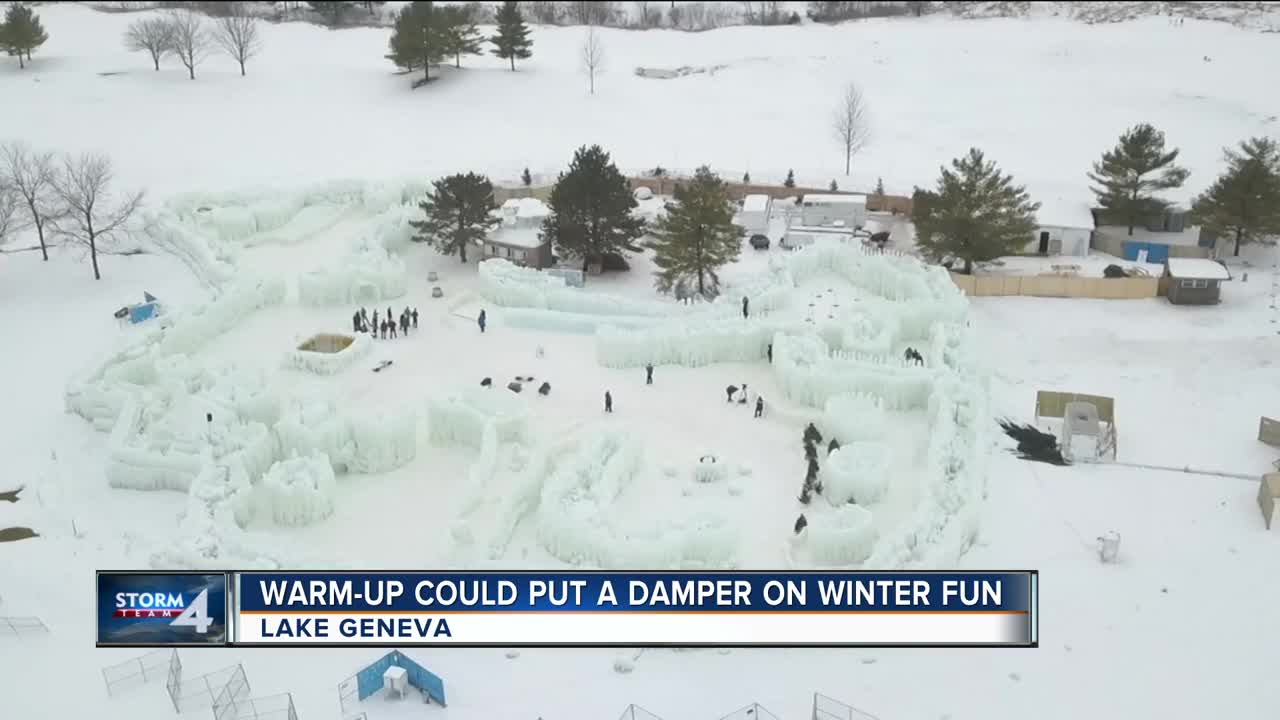 Bad timing for winter warmup for Lake Geneva Winterfest