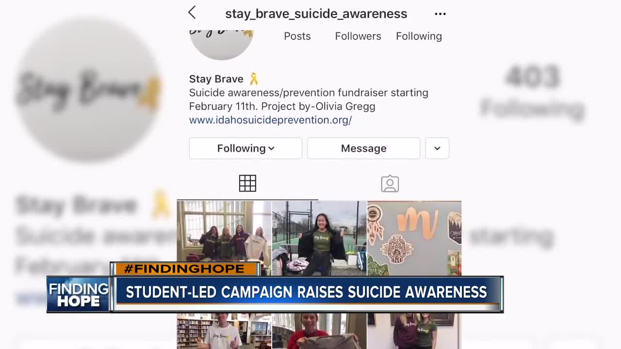 FINDING HOPE: Boise teens campaign for suicide awareness