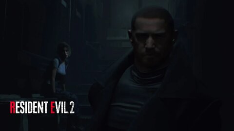 Resident Evil 2 Remake Chris saves Jill in Raccoon City