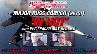 C3RF "In Hot" interview with PPC leader Max Bernier