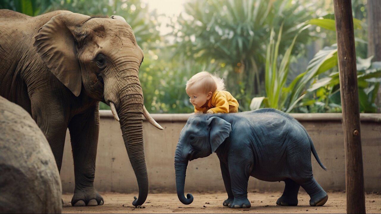 Adorable Babies Meeting Animals in Zoo and Village - Funniest Home Videos