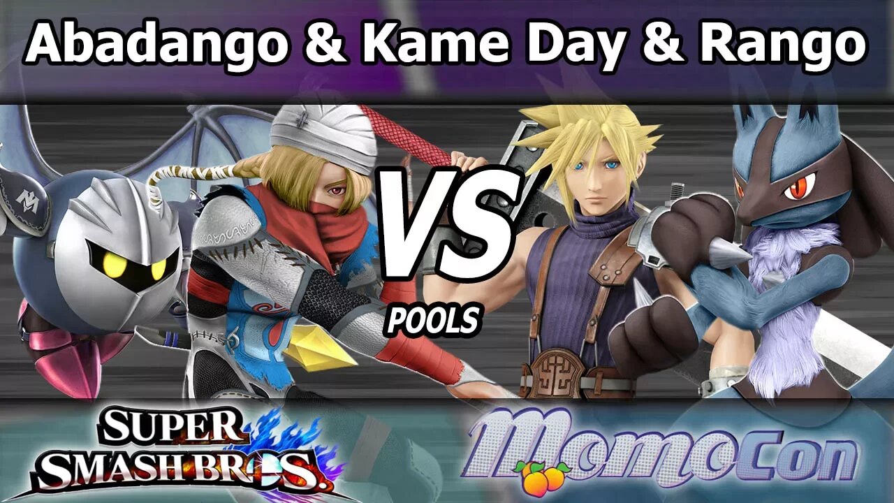 LG|Abadango & DNG|Kameme vs. G-Force|Oni Day & Rango - Wii U Doubles Pools - Momocon 2017