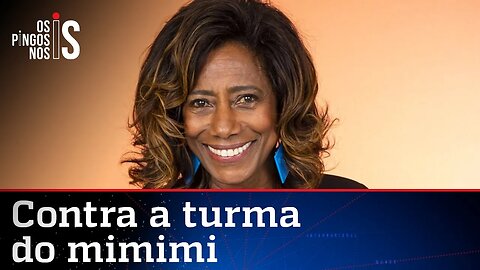 Glória Maria ataca o politicamente correto