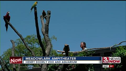 New meadowlark amphitheater at zoo