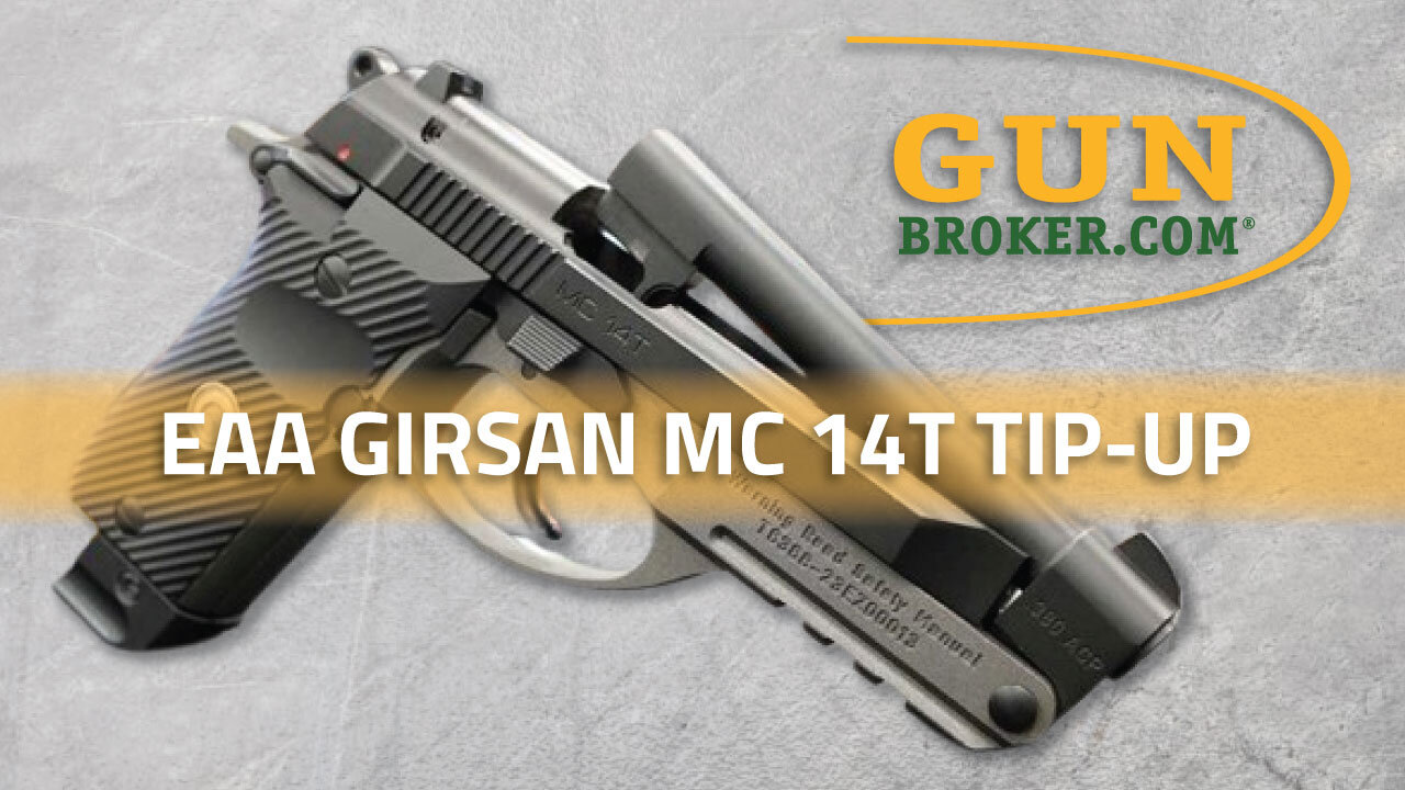 Features of the EAA Girsan MC 14T Tip-Up™ Handgun