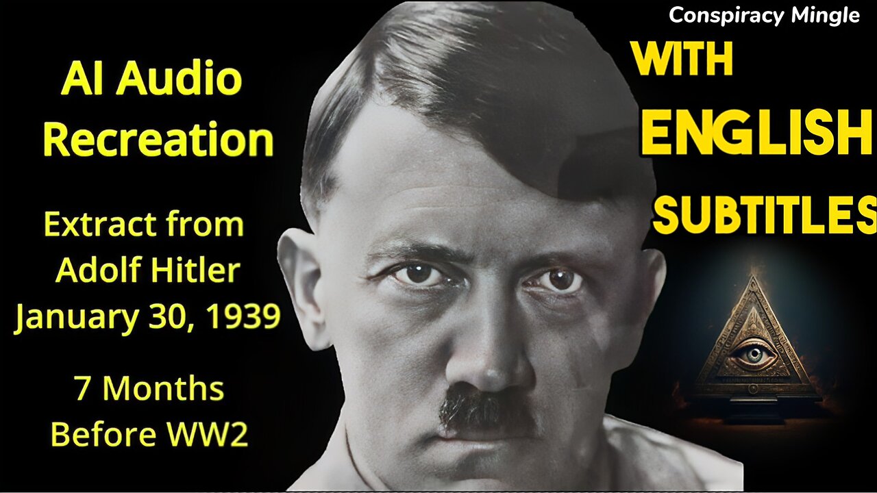 Adolf Hitler's Al translated Reichstag Speech