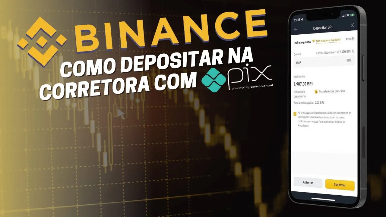 [🐴CRIPTO BAGUAL] Como Depositar na Corretora Binance Utilizando PIX