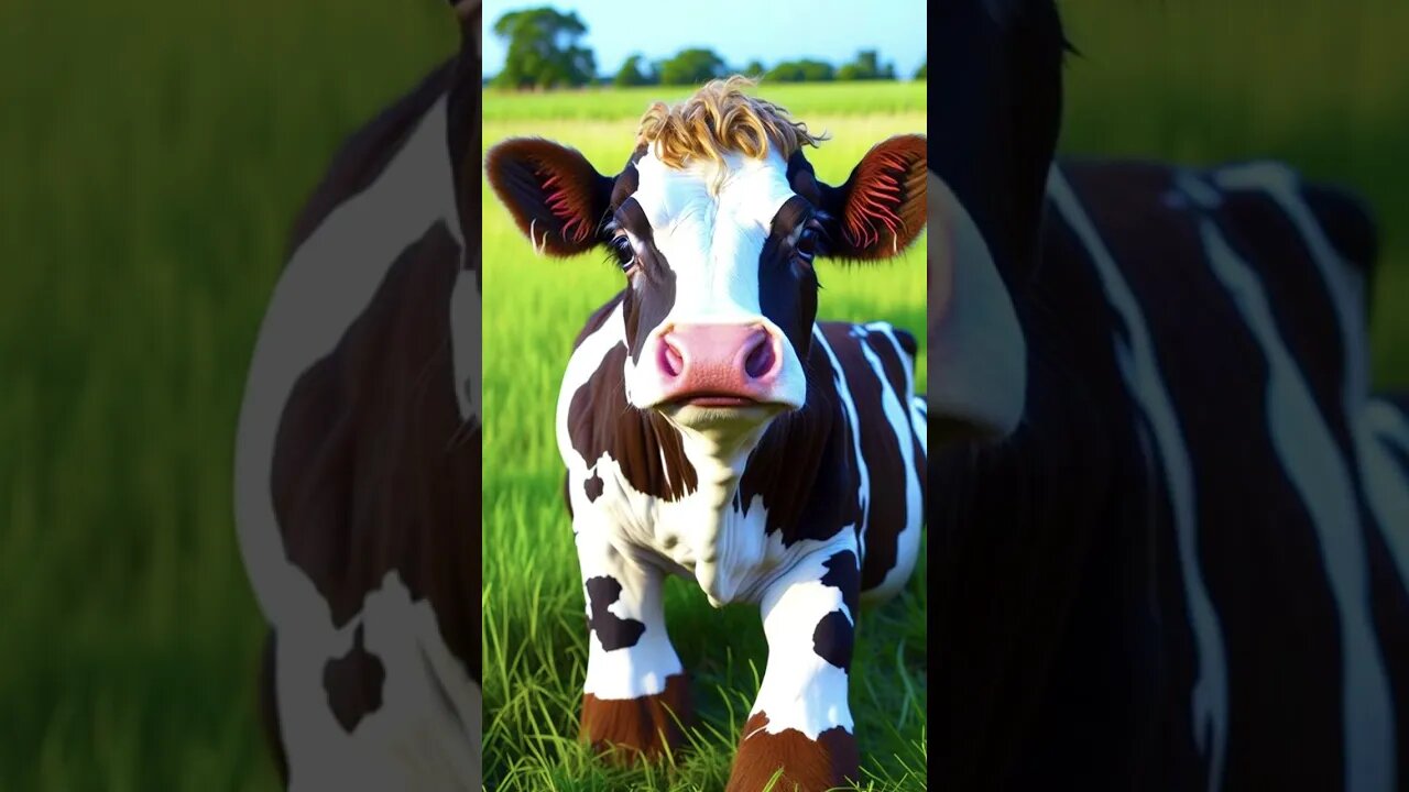 Cute Baby Cow #shorts