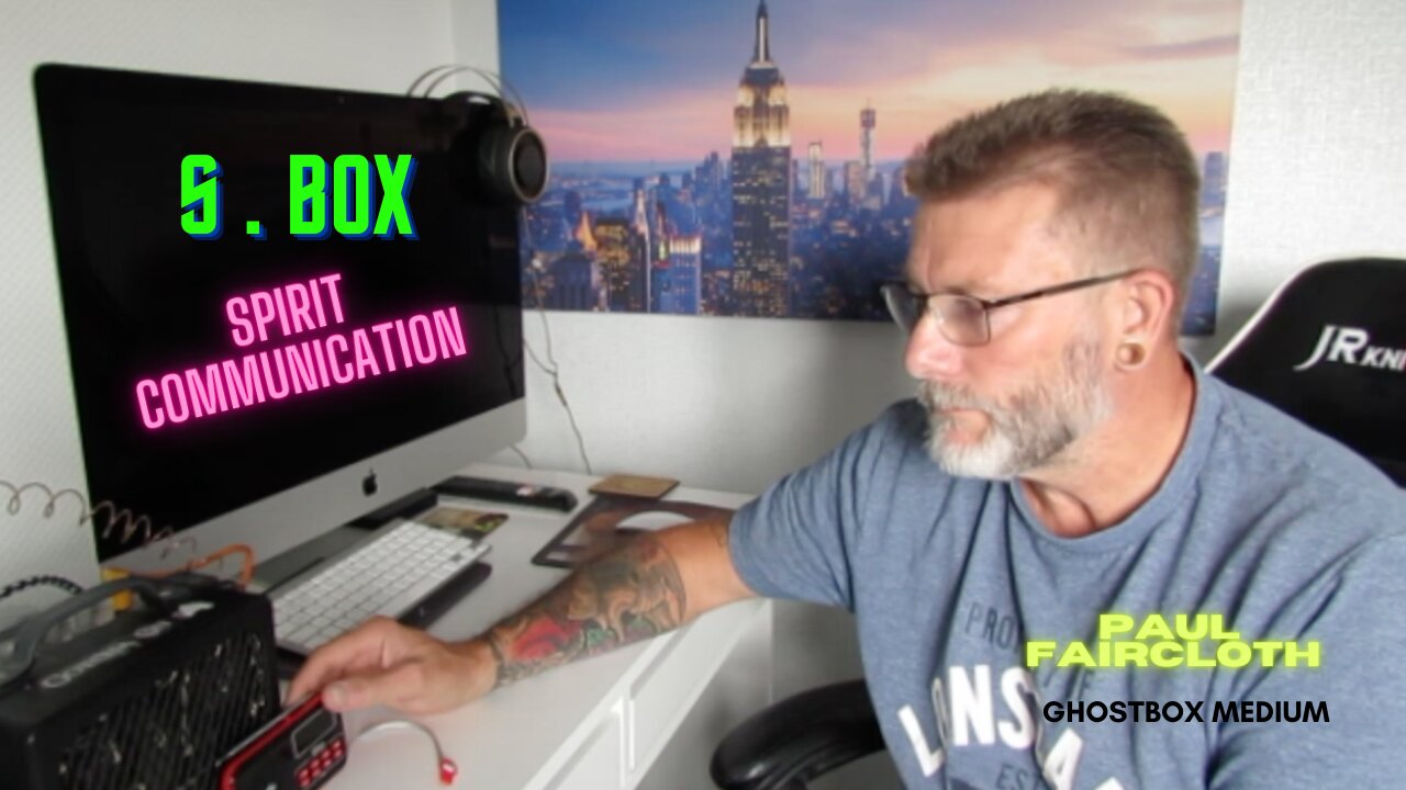 Spirit communication using the S. Box ( spirit box) Ghost-box radio