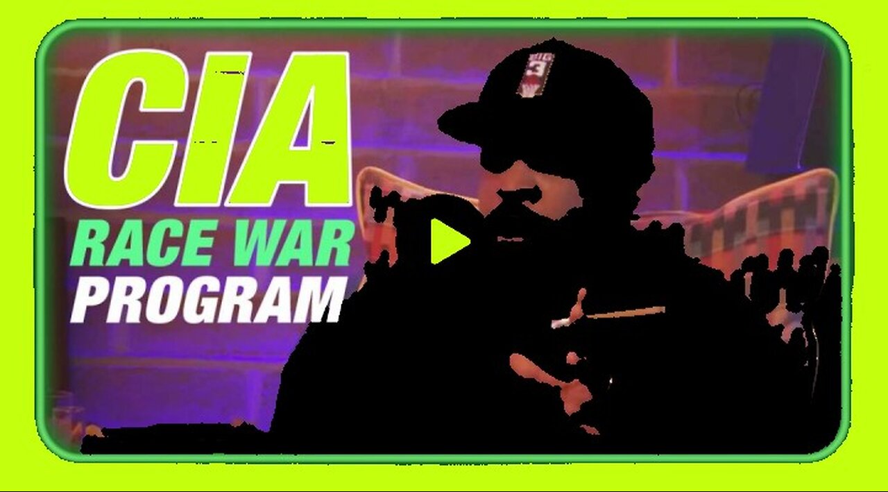 CIA Race War Program Of Blacks Via Gangster Rap -Ice Cube Responds