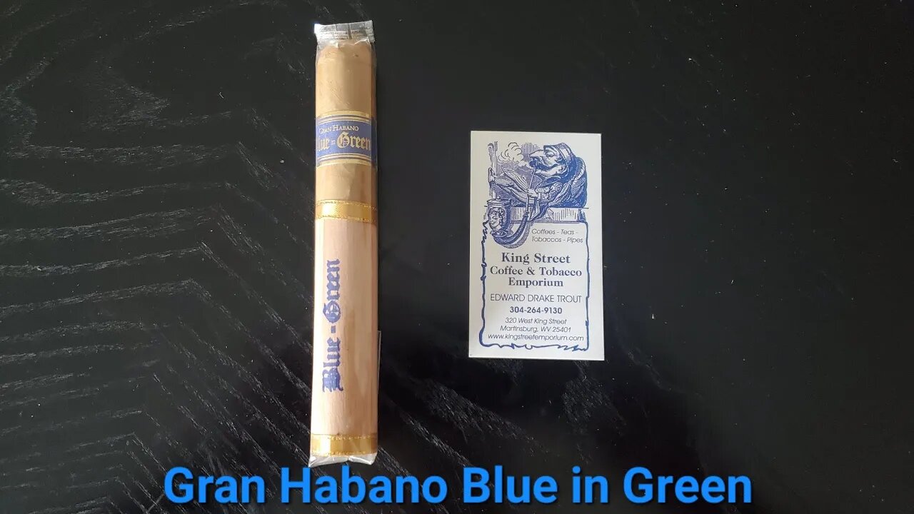 Gran Habano Blue in Green cigar review