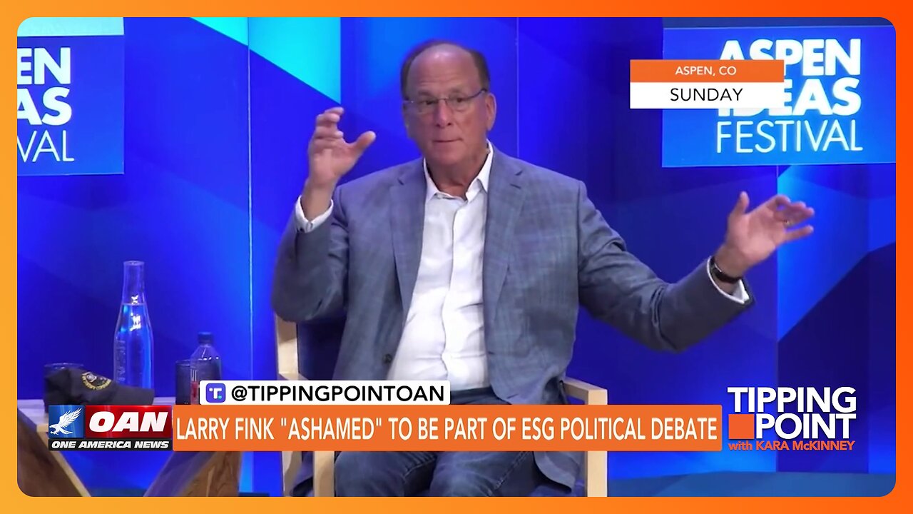 BlackRock's Larry Fink Thinks Again on ESG? | TIPPING POINT 🟧