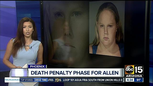 Penalty phase starts over in case of Arizona woman who helped padlock girl in box