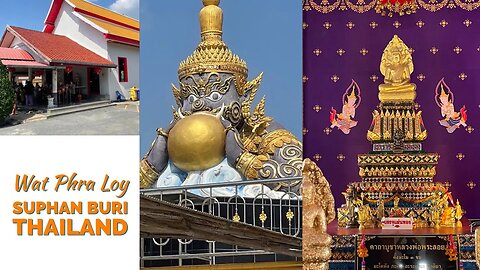 Wat Phra Loy - 700 Year Old Ancient Temple - Suphan Buri Thailand