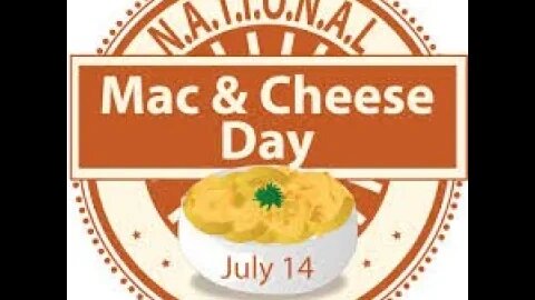 Lunchtime Chat-National Mac & Cheese Day