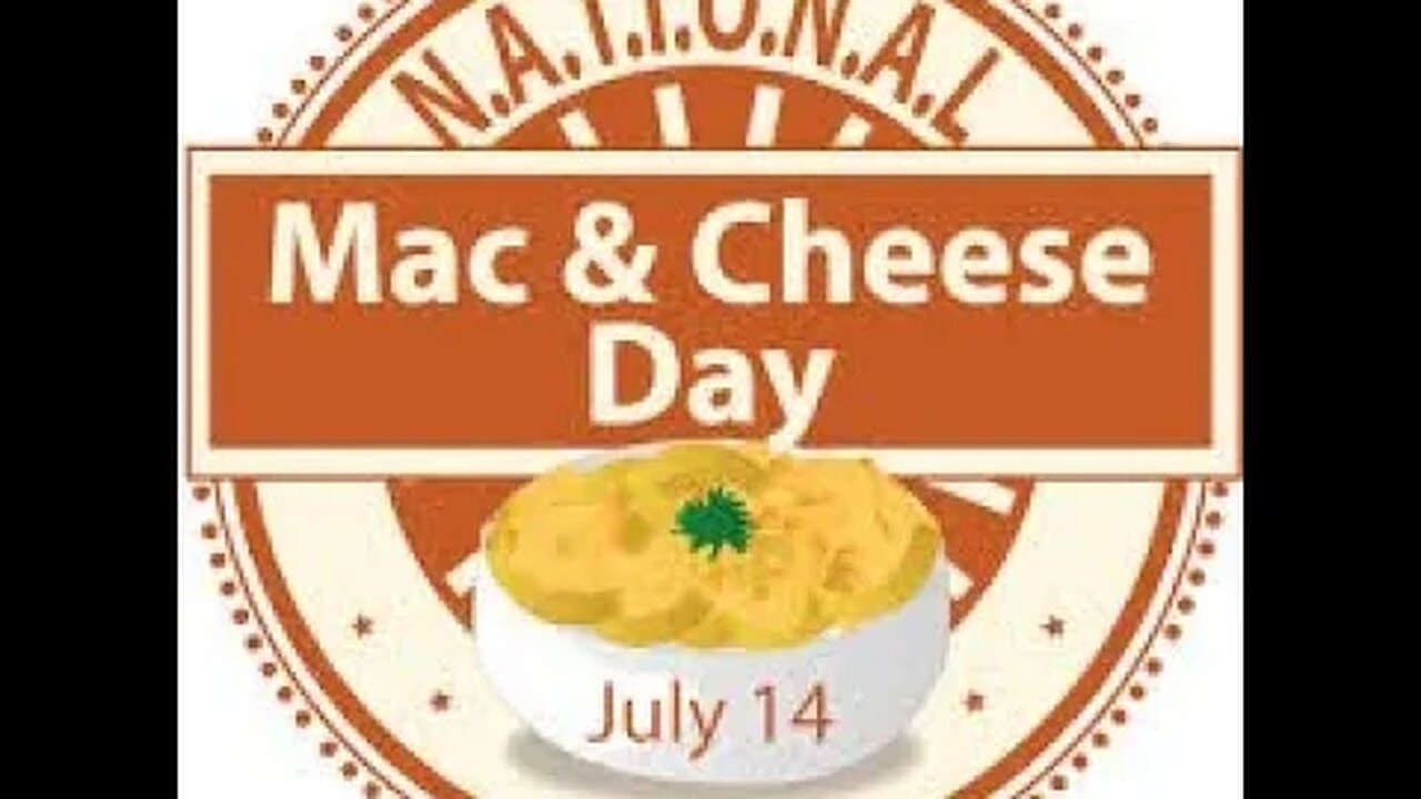 Lunchtime Chat-National Mac & Cheese Day