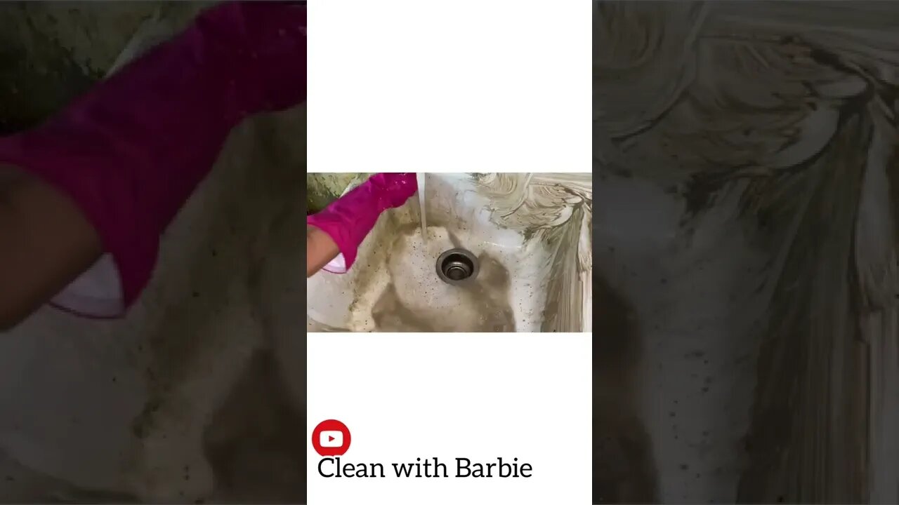 How I cleaned an old sink? |satisfying cleaning