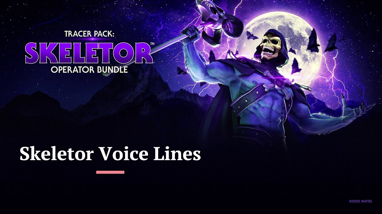 Skeletor Operator Voice Lines #Warzone #Season6 #Spawn #MWII