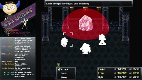 Chrono Trigger - Ozzie beaten by cat