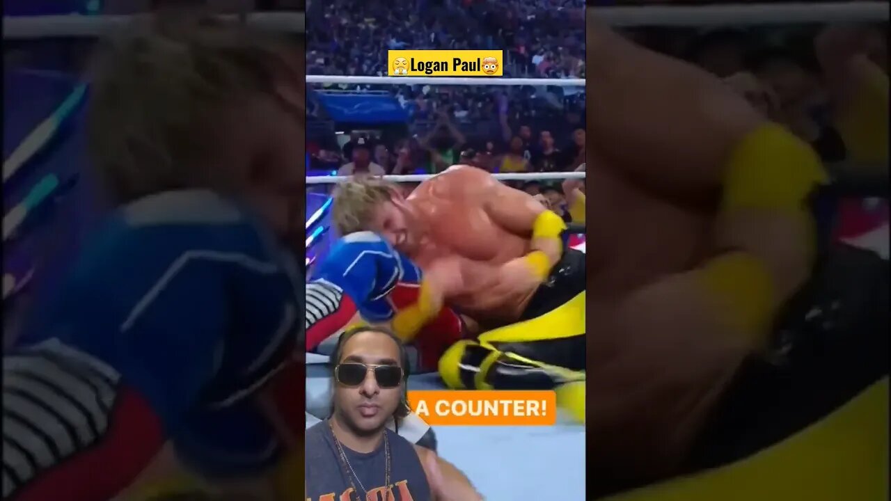logan Paul vs ricochet flying counter DDT Summerslam WWE