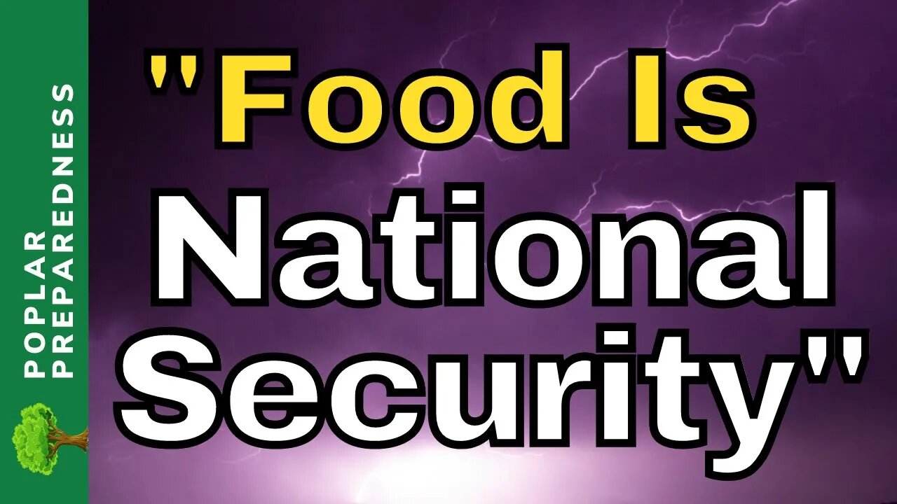 National Farmers Union Sounds Alarm in UK | "Weaponization of Food"