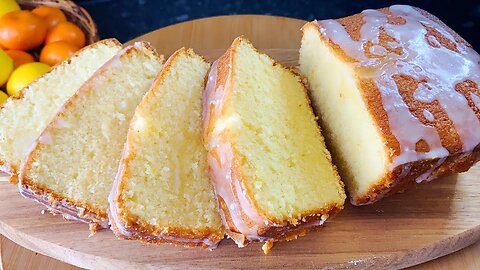 Delicious Cake recipe in 5 Minutes with 1 Lemon