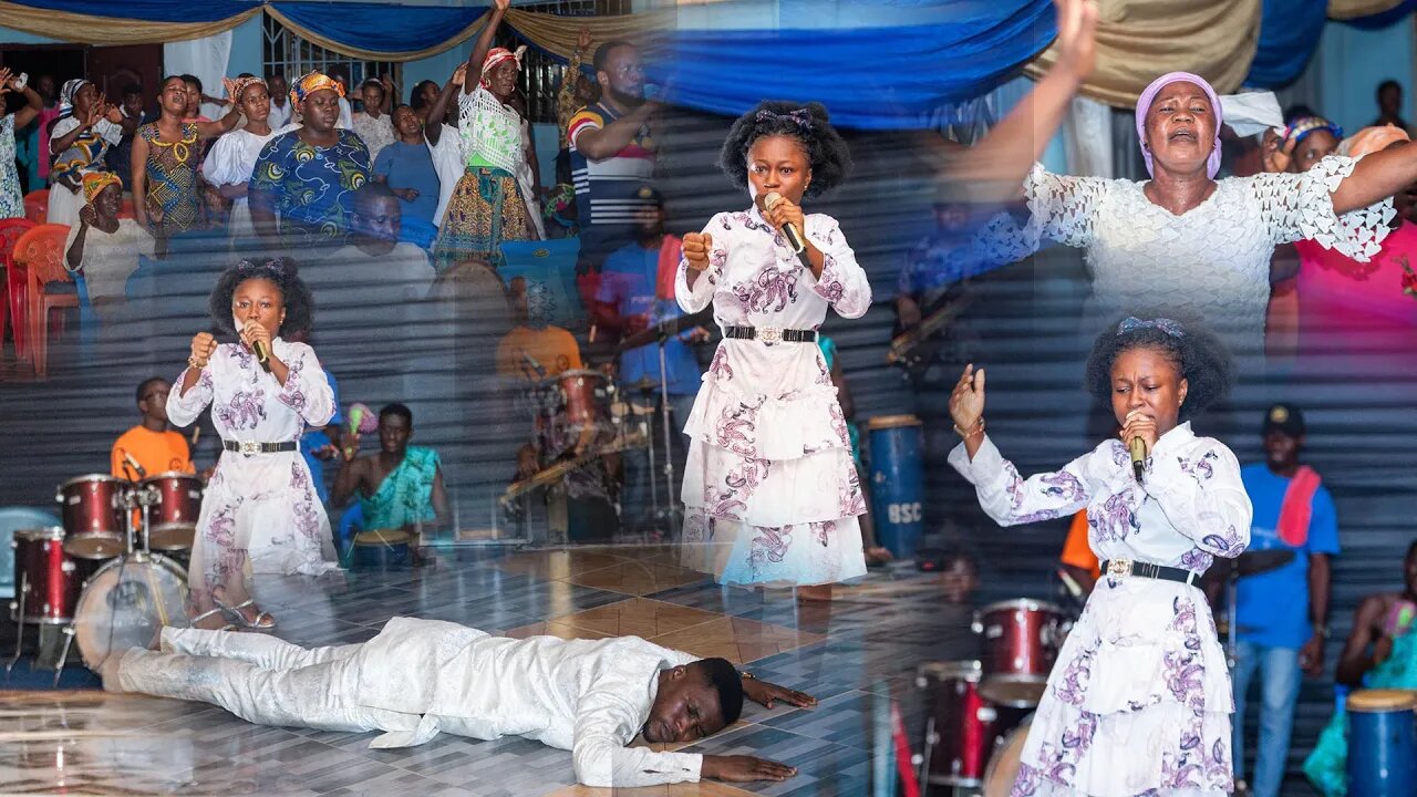 In A Different Realm...HOLY SPIRIT TOOK PLACE OVER 1,000's_JOYCELYN ODURO PULLS CROWD @ GOASO