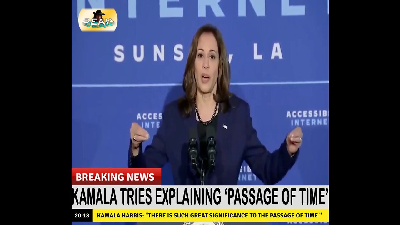 Kamala Harris Hilariously Tries To Explain 'Passage Of Time'