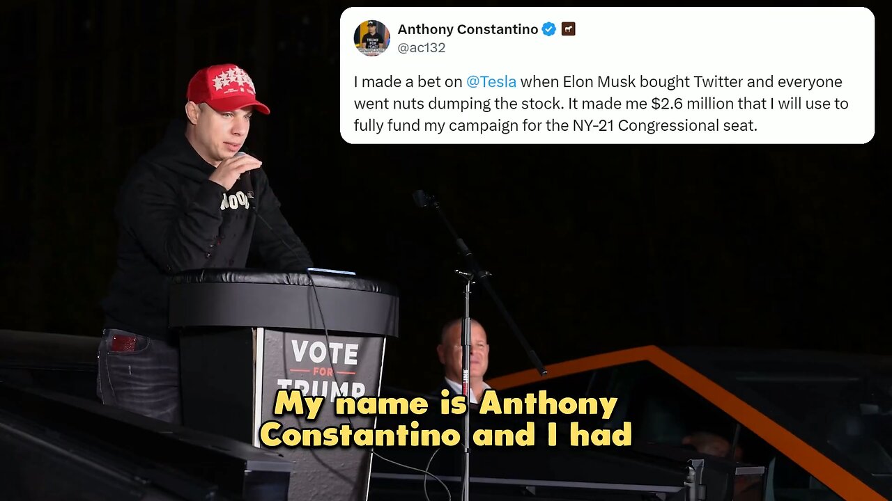 Meet Anthony Constantino, the NY hero running for Stefanik's NY seat.