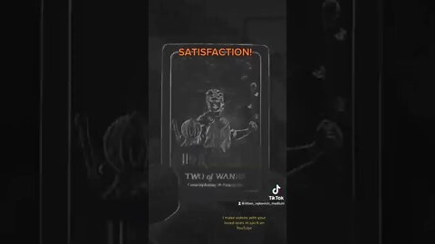 #Satisfaction #filter #tarot