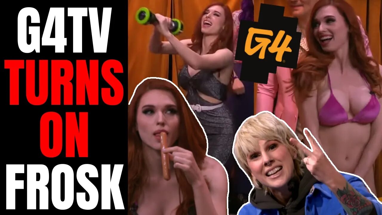 Frosk QUIET After G4TV Betrays Her! | Using Amouranth For Cheap Views On Dead Channel BACKFIRES